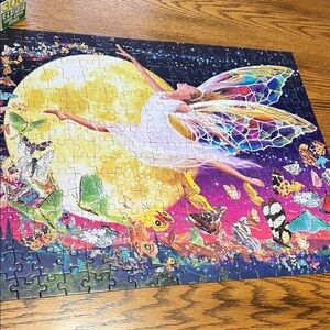 Colorful Fairy Puzzle by Master Pieces EZ grip Garry Walton art